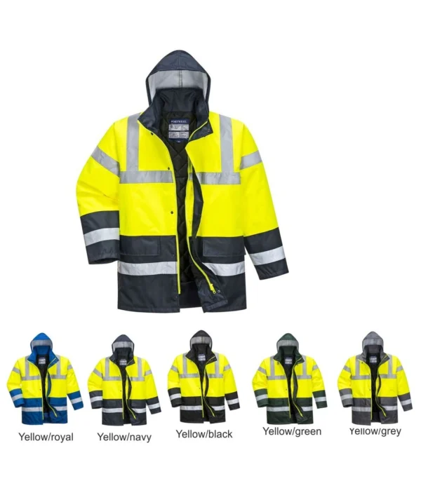 S466 contrast traffic  jacket